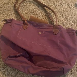 Longchamp Le Pliage Large pink bag